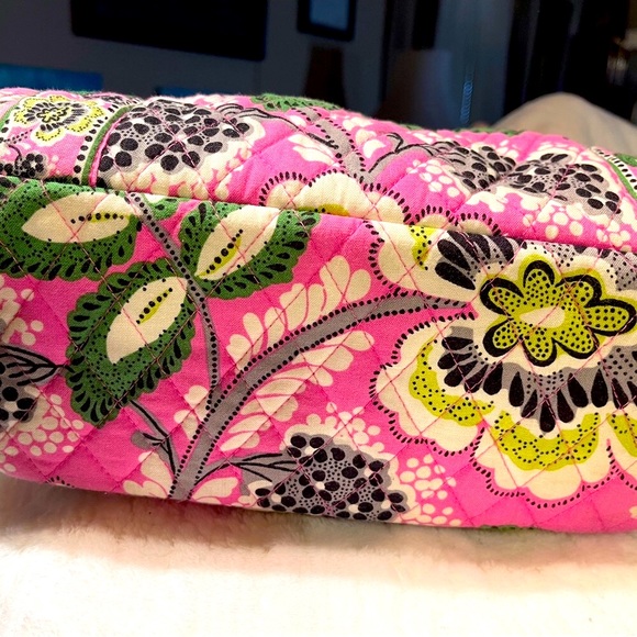 Vera Bradley “Priscilla Pink” Campus Shoulder bag w/Wallet - Picture 10 of 14
